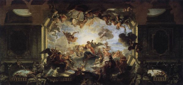 Assembly of Gods by Antonie Coypel