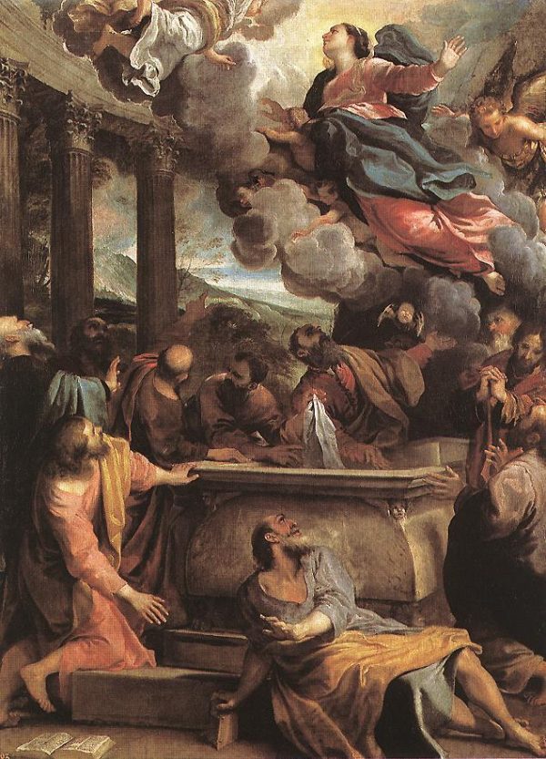 Assumption of the Virgin by Annibale Carracci