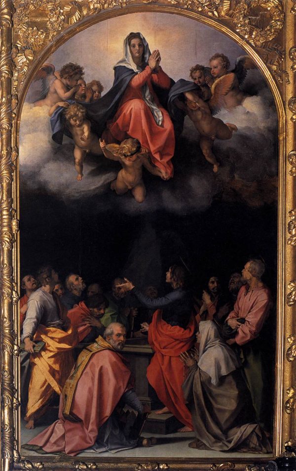 Assumption of the Virgin by Andrea del Sarto