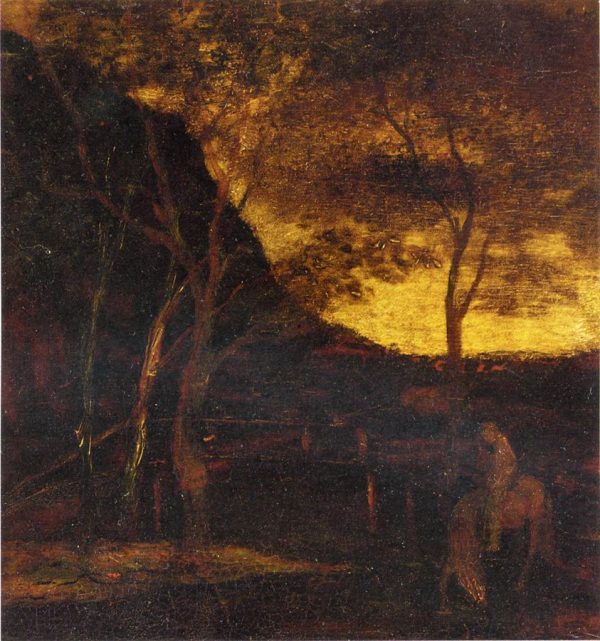 At the Ford by Albert Pinkham Ryder
