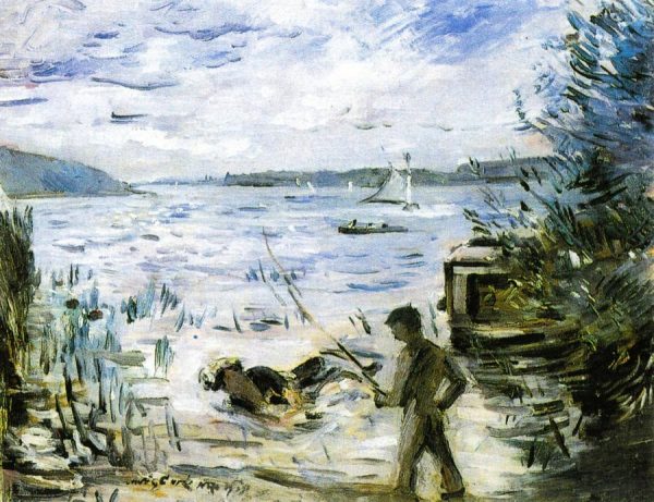 At the Muritzsee by Lovis Corinth