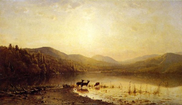 At the Water's Edge by James McDougal Hart