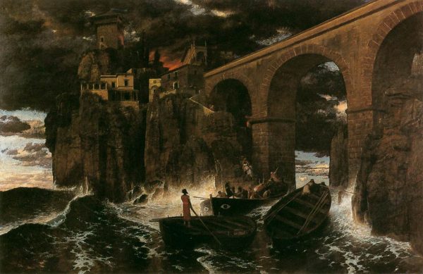 Attack by Arnold Bocklin