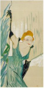Yvette Guilbert Greeting the Audience by Toulouse Lautrec - hand-painted oil reproduction