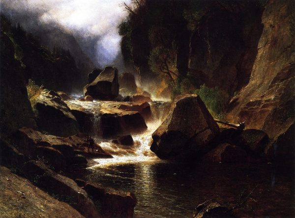 Ausable River by Samuel Colman