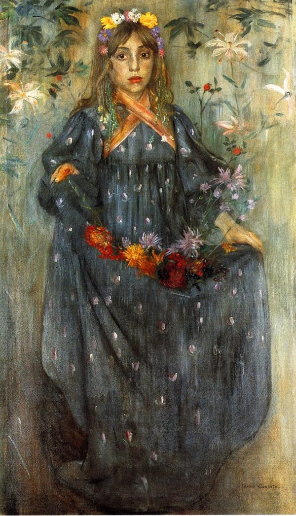 Autumn Flowers b by Lovis Corinth