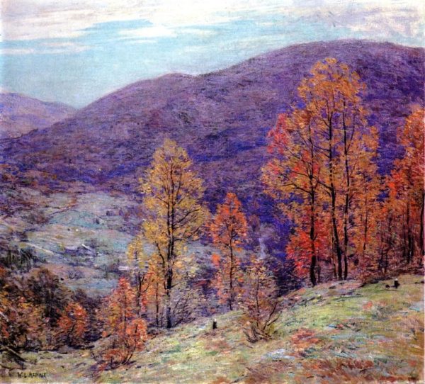 Autumn Glory by Willard Metcalf