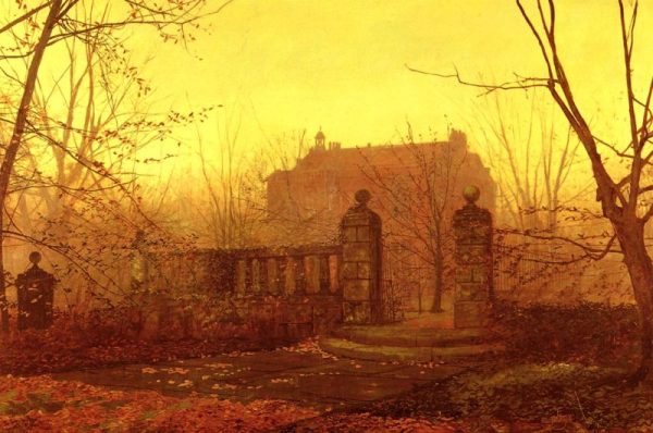 Autumn Morning by John Atkinson Grimshaw