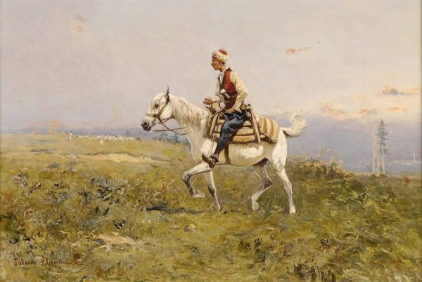 Balkan Rider by Tadeusz Ajdukiewicz