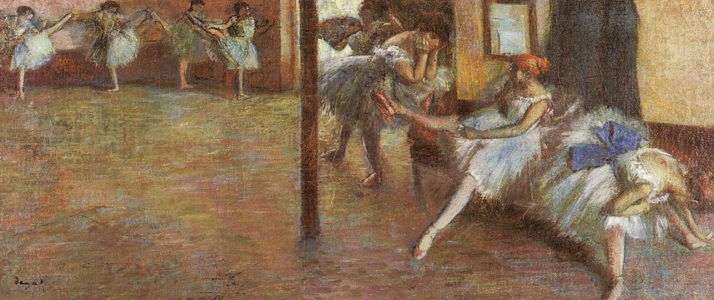 Ballet Rehearsal by Edgar Degas