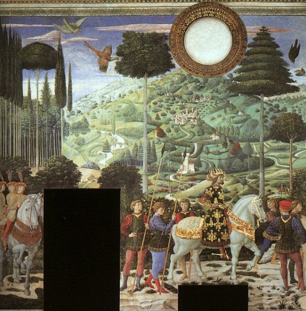 Procession Of The Magus Balthasar by Benozzo Gozzoli