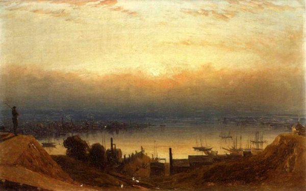The Basin of the Patapsco from Federal Hill, Baltimore by Sanford Robinson Gifford
