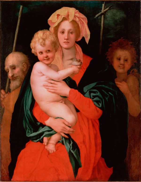 Madonna and Child with Saint Joseph and Saint John the Baptist by Jacopo Pontormo