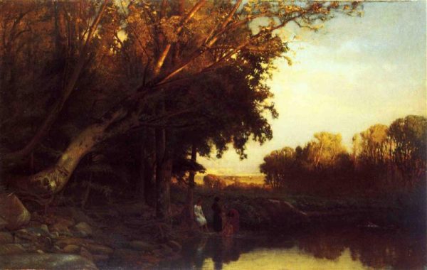Bathing by William Hart