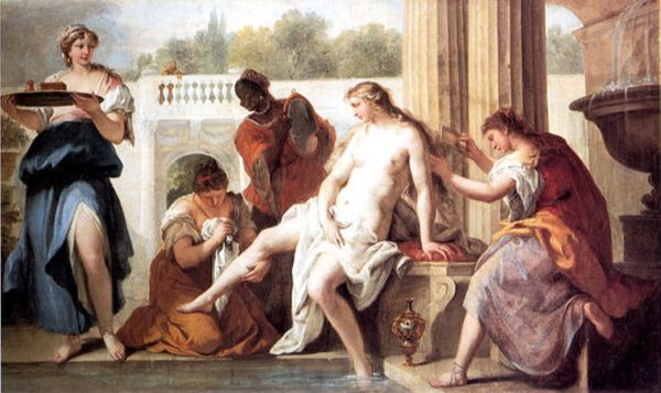 Bathsheba in her Bath II by Sebastiano Ricci