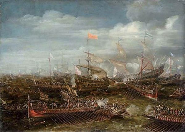 Battle of Lepanto by Andries van Eertvelt