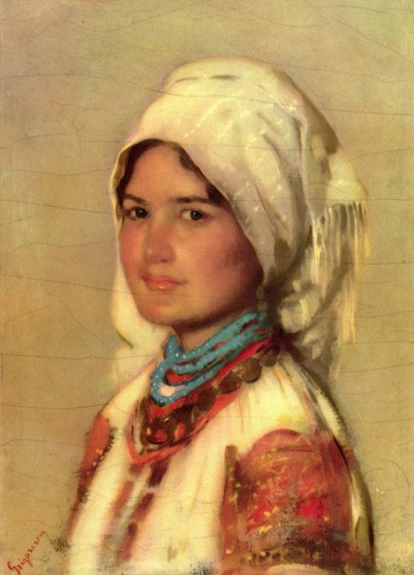 Bauerin aus Muscel by Nicolae Grigorescu