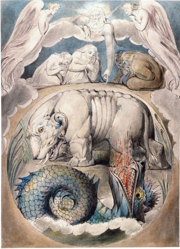 Behemoth and Leviathan by William Blake