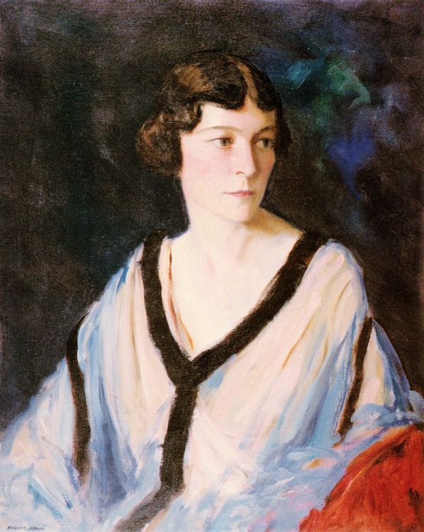 Portrait of Mrs. Edward H. (Catherine) Bennett by Robert Henri