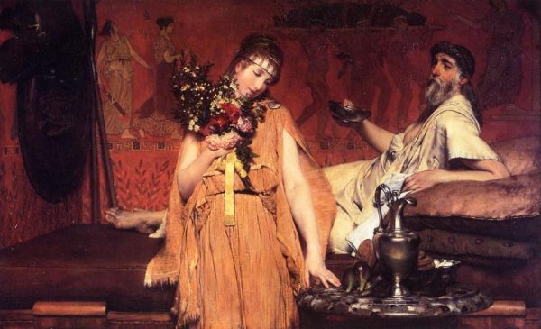 Between Hope and Fear by Lawrence Alma-Tadema