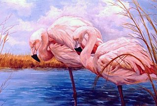 Birds Paintings N045