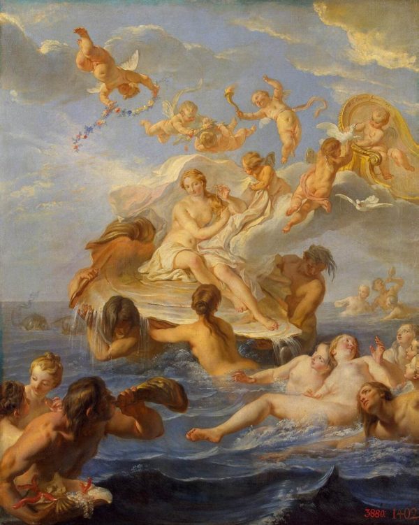 Birth of Venus by Noel Nicolas Coypel