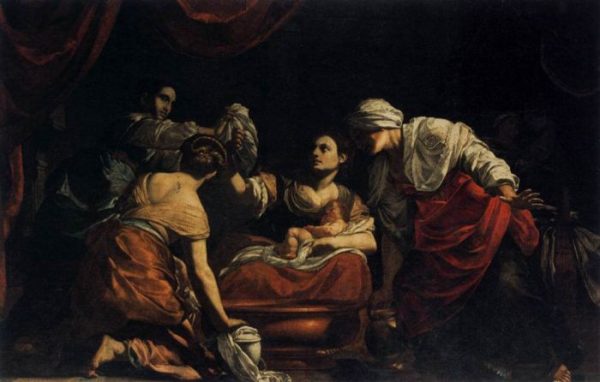Birth of the Virgin by Simon Vouet