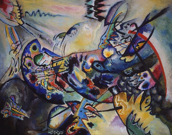Blue Crest by Wassily Kandinsky