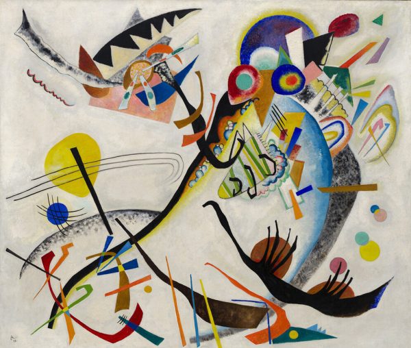 Blue Segment by Wassily Kandinsky