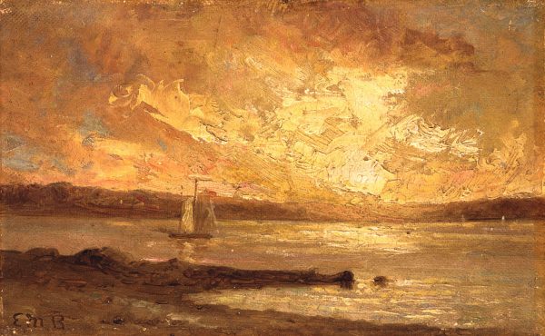 Boat on Sea by Edward Mitchell Bannister