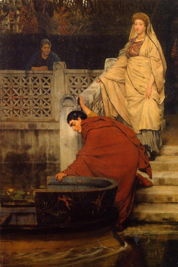 Boating by Lawrence Alma-Tadema