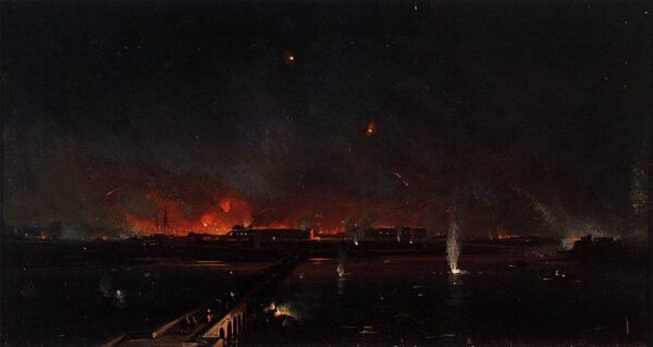 Bombardment of Marghera on the Night of May 24, 1849
