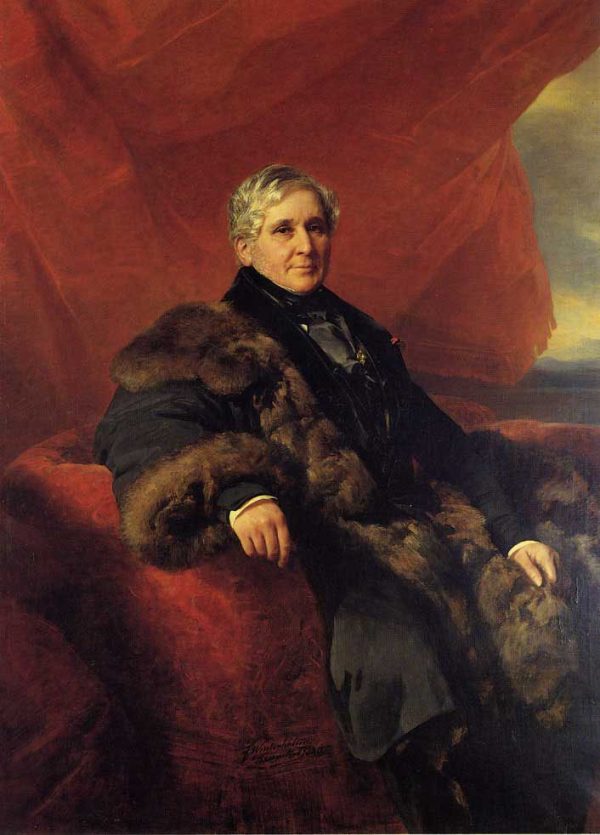 Charles-Jerome, Comte Pozzo di Borgo by Franz Xavier Winterhalter