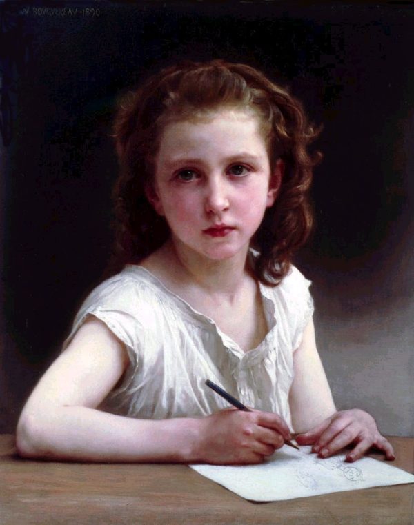 A Calling by William Bouguereau