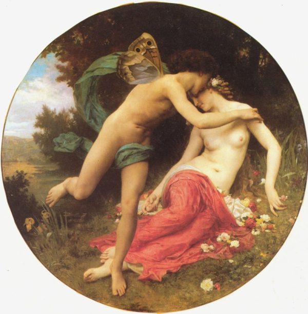 Cupid and Psyche by William Bouguereau