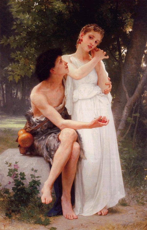 First Jewels by William Bouguereau
