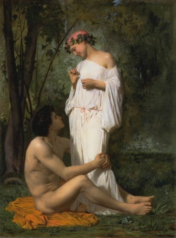 Idylle by William Bouguereau
