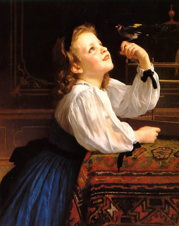 Loiseau Cheri by William Bouguereau