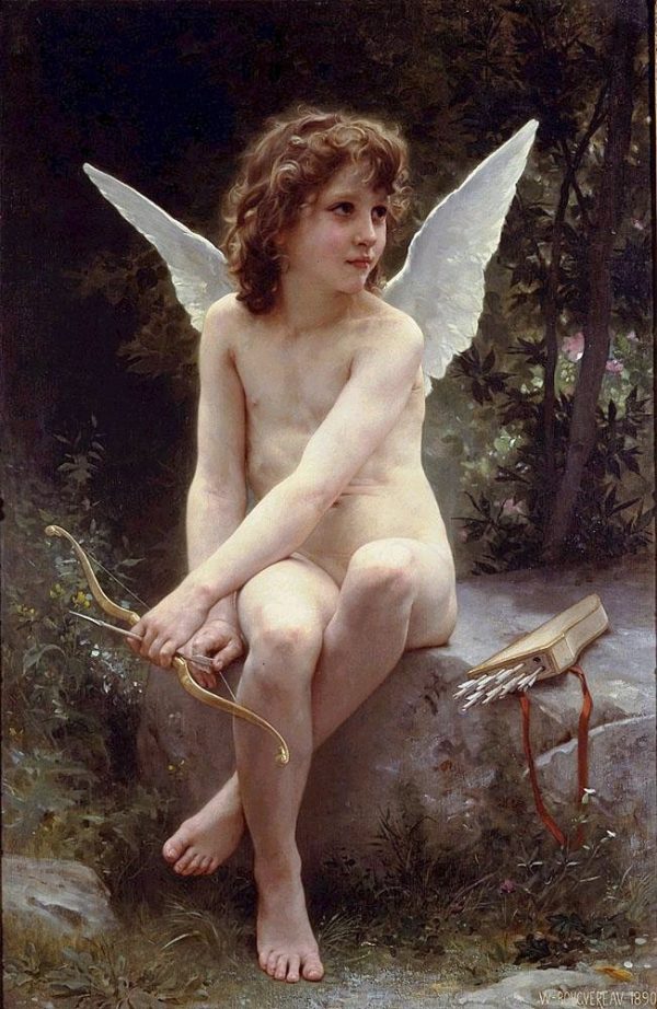 Love on the Lookout by William Bouguereau