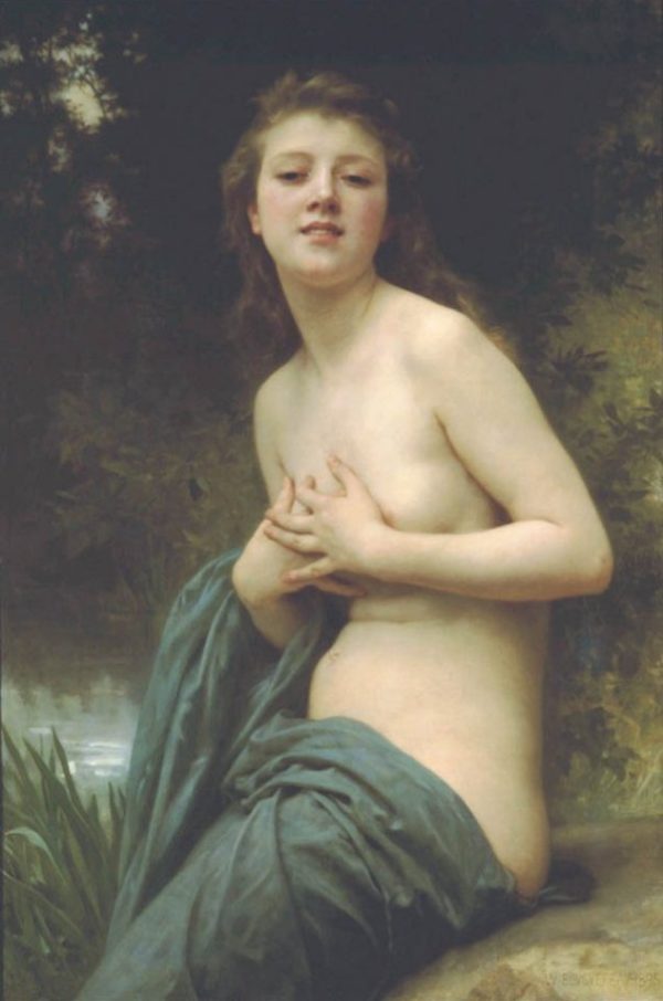 Spring Breeze by William Bouguereau