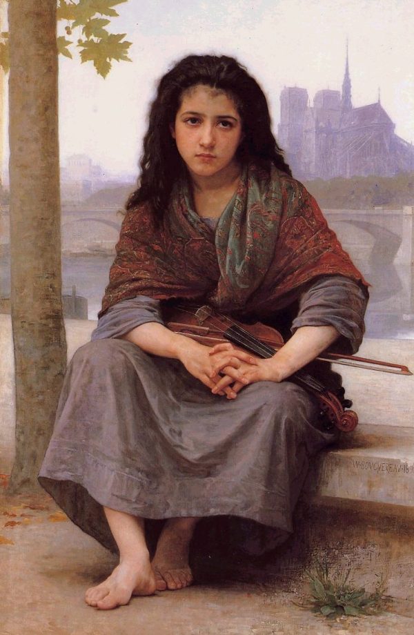 The Bohemian by William Bouguereau