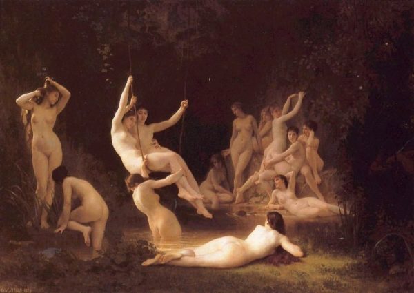The Nymphaeum by William Bouguereau