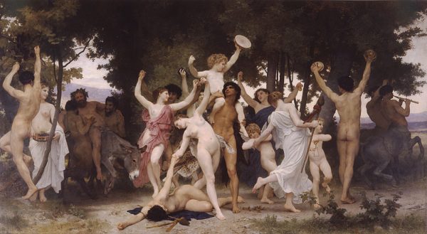The Youth of Bacchus by William Bouguereau