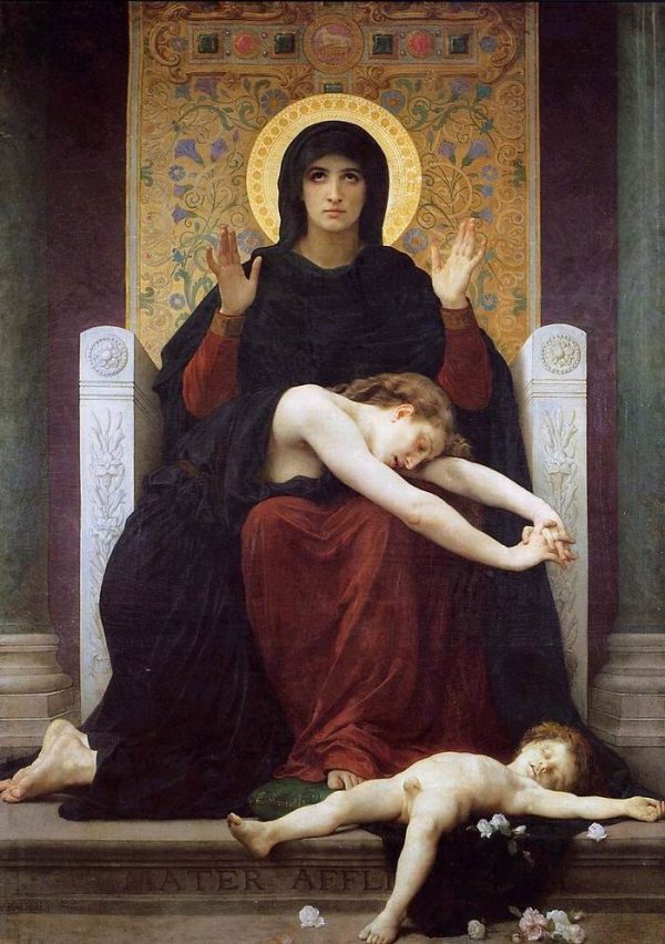 Virgin of Consolation by William Bouguereau