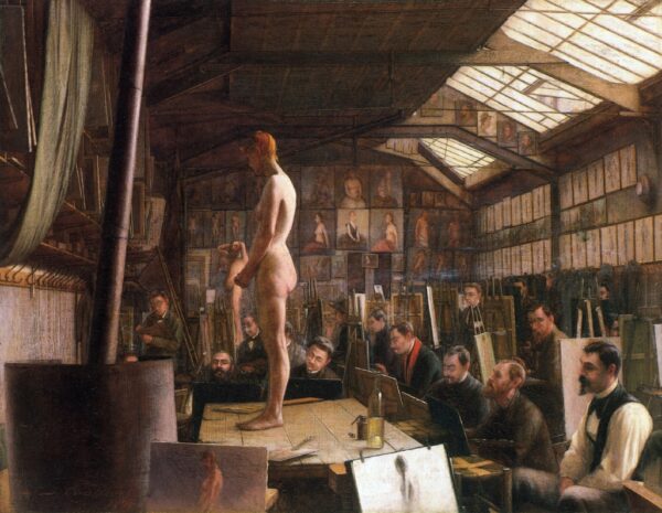 Bouguereaus Atelier at the Acadeemie Julian Paris