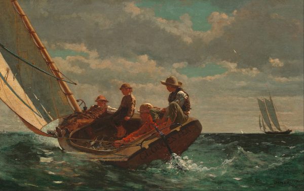 Breezing Up 1876 by Winslow Homer