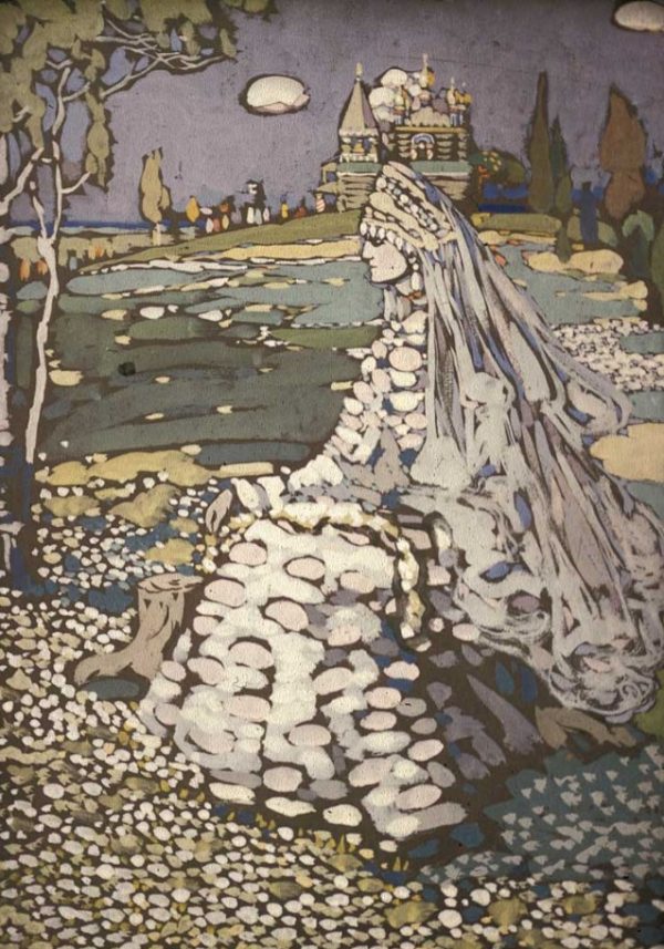 Bride. Russian Beauty by Wassily Kandinsky