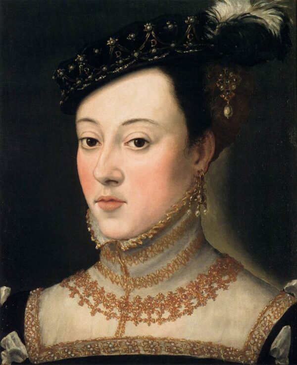 Bust of a Daughter of Ferdinand I c by Giuseppe Arcimboldo