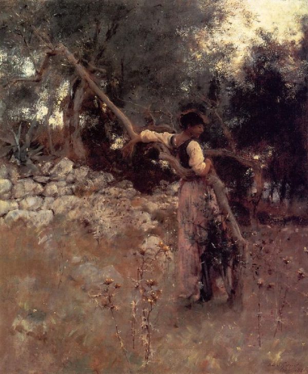 Capri Girl by John Singer Sargent