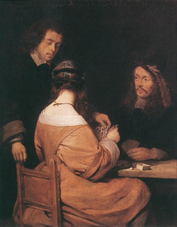 Card-Players by Gerard ter Borch